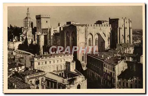 Avignon Ansichtskarte AK Palais des Papes Cote sud