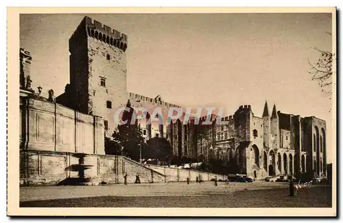 Avignon Cartes postales Palais des Papes Facade principale