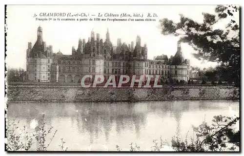 Chambord Cartes postales Le chateau