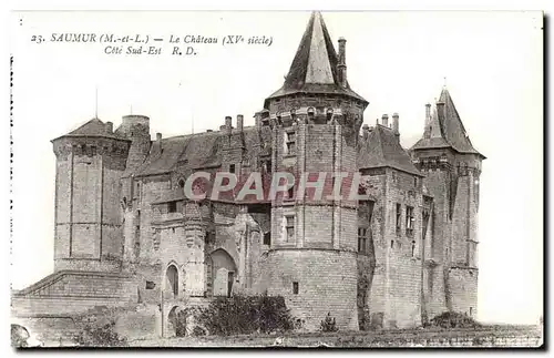 Saumur Cartes postales Le chateau