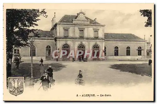 Alencon Cartes postales La gare