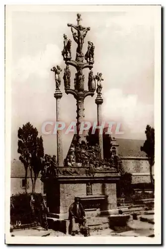 CARTE PHOTO Calvaire de St Thegonnec