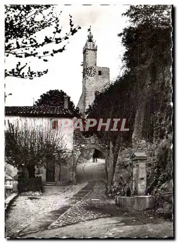 Cartes postales moderne Vaison la Romaine Le beffroi et la fontaine