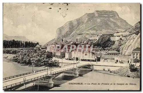 Ansichtskarte AK Grenoble Le pont de France et le casque de Neron