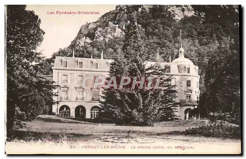 Vernet les Bains Cartes postales Le grand hotel du Portugal