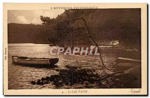 Ansichtskarte AK Auvergne Le lac Pavin