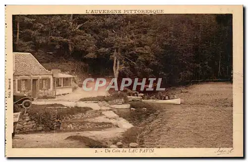 Ansichtskarte AK Auvergne Un coin du lac Pavin