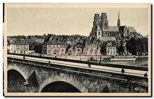 Orleans Ansichtskarte AK Vue generale et le pont Georges V