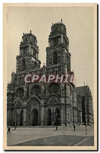 Orleans Cartes postales la cathedrale Ste CRoix