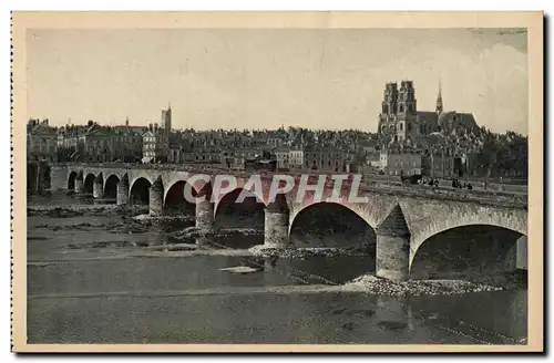 Orleans Ansichtskarte AK Pont Georges V et vue generale