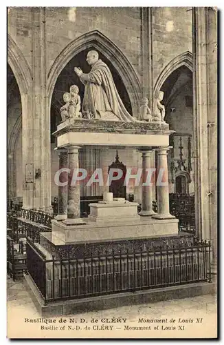 Basilique de ND de Clery Ansichtskarte AK monument de Louis XI