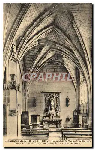 Basilique de ND de Clery Cartes postales Notre DAme Plafond de la chapelle de Dunois