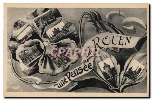 Cartes postales Souvenir de Rouen