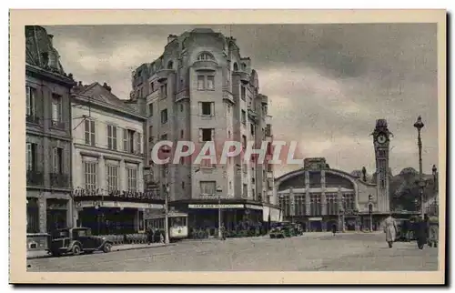 Rouen Ansichtskarte AK Quartier de la gare Rive droite