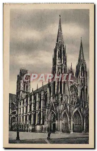 Rouen Cartes postales Eglise Saint ouen cote nord