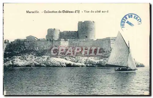 Marseille Chateau d&#39if Cartes postales Vue du cote nord