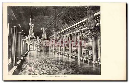 Cartes postales Compiegne Le chateau Galerie des fetes