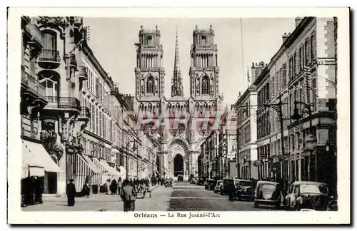 Cartes postales Orleans Rue Jeanne d&#39arc