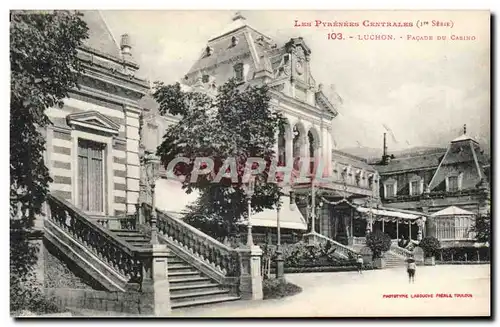 Cartes postales Luchon Facade du casino