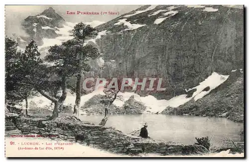 Cartes postales Luchon Lac d&#39Espingo