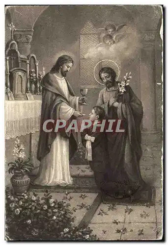 Cartes postales Benediction d'un enfant (religion)