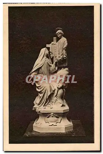 Cartes postales Statue de Sainte Therese de l&#39enfant Jesus aux Buissonnets