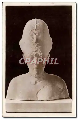 Ansichtskarte AK Louvre Antiquites Egyptiennes Egypte Egypt le roi Akhounaton (18eme dynastie)