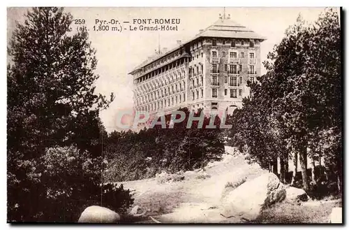 Font Romeu Cartes postales le grand hotel