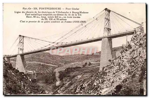 Cartes postales Fontpedrouse Pont Gisclar