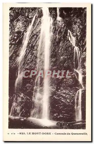 Ansichtskarte AK Auvergne Le Mont Dore Cascade du Quereuilh