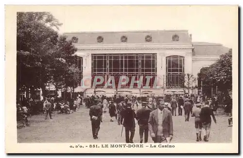 Cartes postales Auvergne Le Mont Dore Le casino