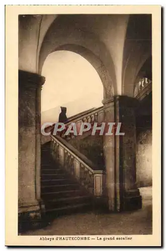 Aix les Bains - Abbaye d&#39Hautecombe - Le Grand Escalier - Ansichtskarte AK