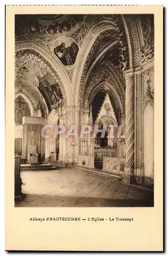 Aix les Bains - Abbaye d&#39Hautecombe - Le transept - Cartes postales