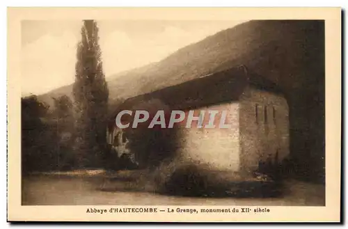 Aix les Bains - Abbaye d&#39Hautecombe - La Grange - Ansichtskarte AK