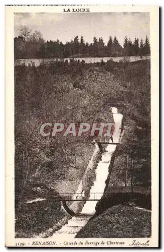 Renaison - Cascade du Barrage de Chartrain - Ansichtskarte AK