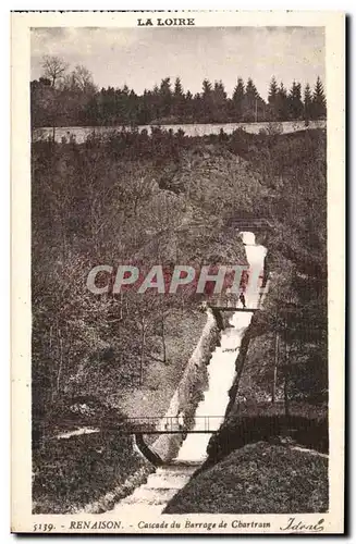 Renaison - Cascade du Barrage de Chartrain - Cartes postales