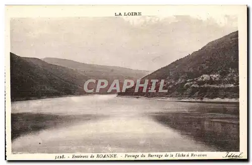 Renaison - Passage du Barrage de la Tache - Cartes postales