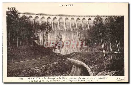 Renaison - Barrage de la Tache - Cartes postales