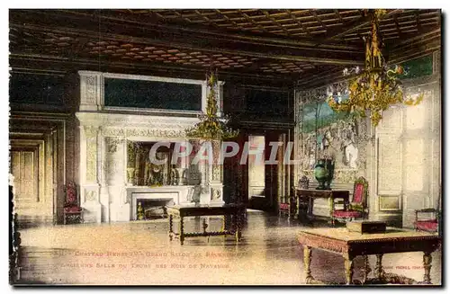 Pau - Chateau Henri IV - Grand Salon - Ancien Salle de Trone Ansichtskarte AK