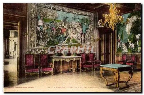 Pau - Chateau Henri IV - Salon d&#39Attente Cartes postales