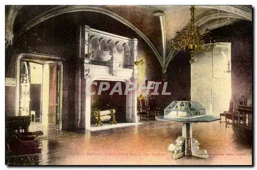 Pau - Chateau Henri IV - Salle des Gardes Ansichtskarte AK