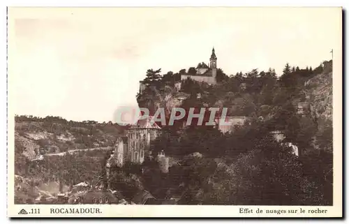Rocamadour - Effet de Nuages sur le Rocher Cartes postales