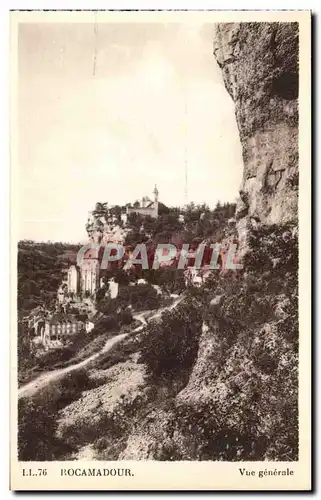 Rocamadour - Vue Generale - Cartes postales