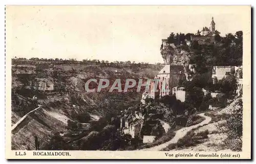 Rocamadour - Vue Generale d&#39ensemble - Cartes postales
