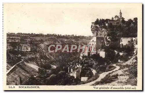Rocamadour - Vue Generale d'ensemble - Cartes postales
