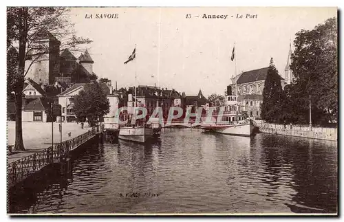 Annecy - Le Port - Cartes postales