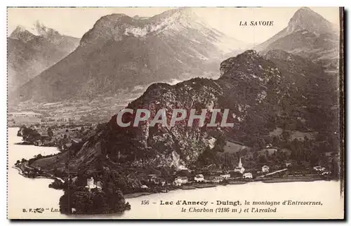 Annecy - Duignt - La Montagne Entrevernes Le Charbon - Ansichtskarte AK