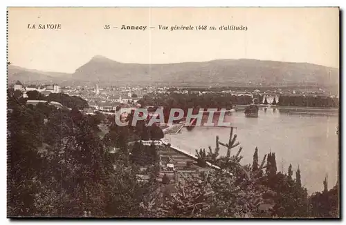 Annecy - Vue Generale - Cartes postales