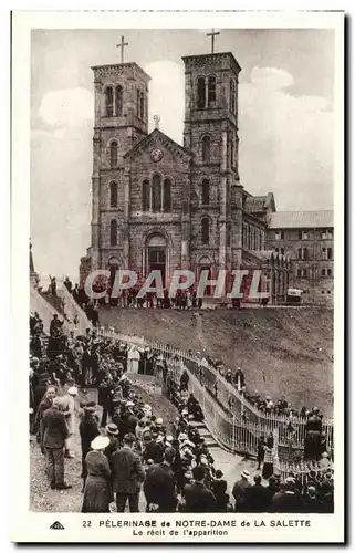 Dauphine - Notre Dame de la Salette - le recit de l&#39apparition - Cartes postales