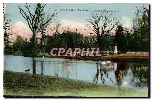 Pau - Le Lac du Parc Beaumont - Ansichtskarte AK